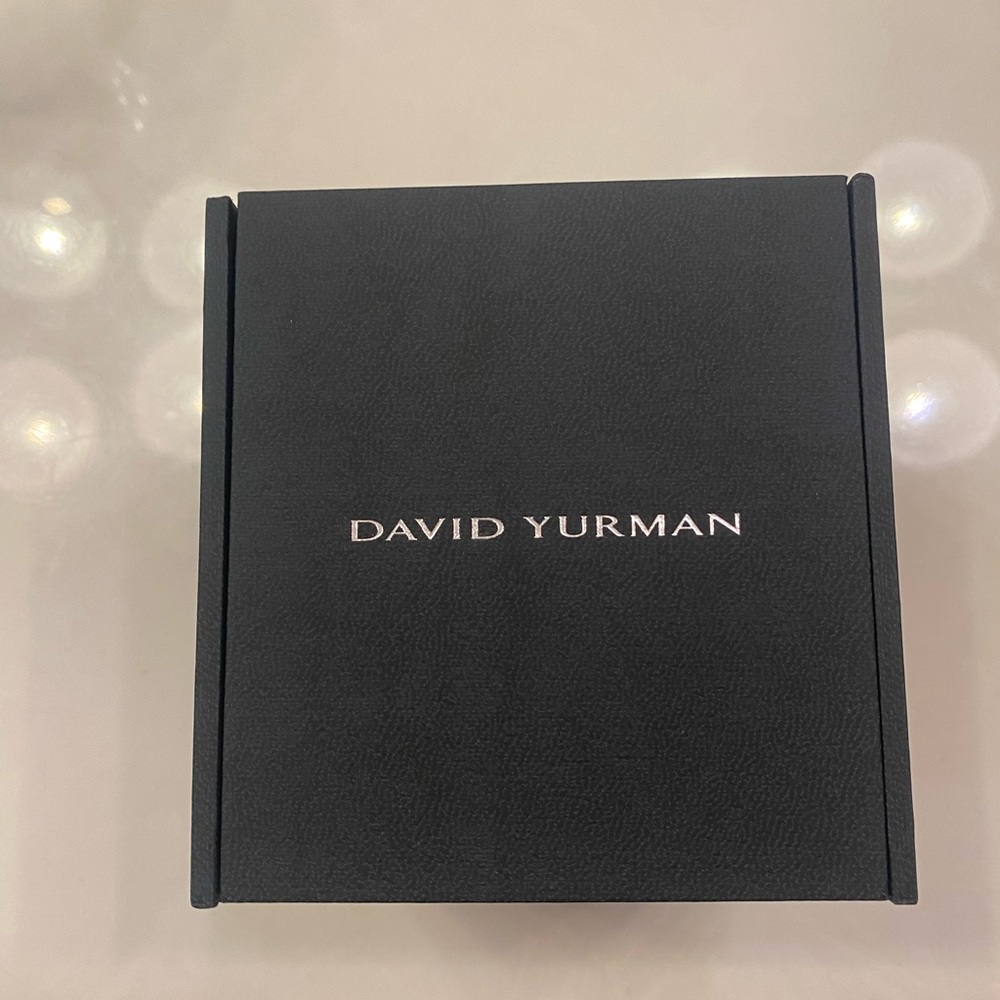David Yurman Black Onyx & Diamond Necklace - Picture 4 of 9